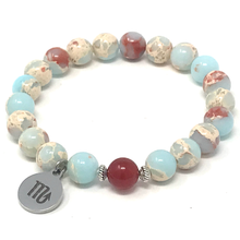 Load image into Gallery viewer, Set Snakeskin Jasper & Carnelian