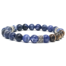 Load image into Gallery viewer, Blue Sodalite & Tiger's Eye