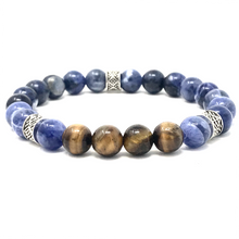 Load image into Gallery viewer, Blue Sodalite & Tiger's Eye