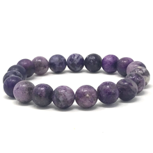 Load image into Gallery viewer, Zoisite, Lepidolite & Amethyst Jewelry set