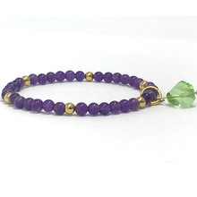 Load image into Gallery viewer, Zoisite, Lepidolite & Amethyst Jewelry set