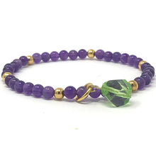 Load image into Gallery viewer, Zoisite, Lepidolite & Amethyst Jewelry set