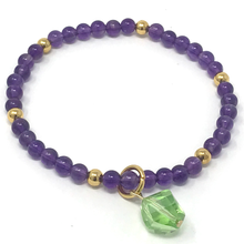 Load image into Gallery viewer, Zoisite, Lepidolite & Amethyst Jewelry set