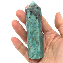 Load image into Gallery viewer, Amazonite &amp; Smoky Quartz Point