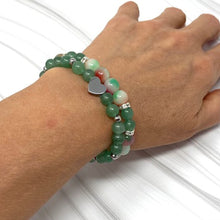 Load image into Gallery viewer, Aventurine &amp; Jade set