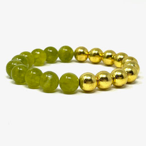 Ivory Jade & Olivine set