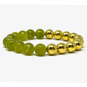 Ivory Jade & Olivine set