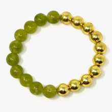 Load image into Gallery viewer, Ivory Jade &amp; Olivine set