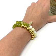 Load image into Gallery viewer, Ivory Jade &amp; Olivine set