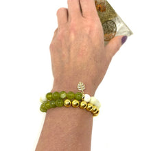 Load image into Gallery viewer, Ivory Jade &amp; Olivine set