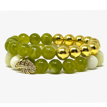 Load image into Gallery viewer, Ivory Jade &amp; Olivine set