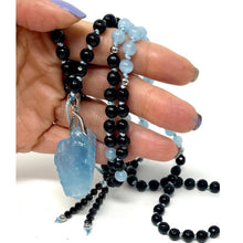 Load image into Gallery viewer, Aquamarine &amp; Onyx
