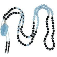 Load image into Gallery viewer, Aquamarine &amp; Onyx