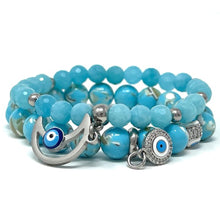 Load image into Gallery viewer, Amazonite &amp; Seashells set