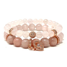 Load image into Gallery viewer, Rose Quartz &amp; Pink Opal set