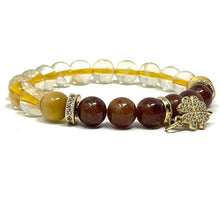 Load image into Gallery viewer, Citrine &amp; Orange Garnet set