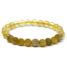 Load image into Gallery viewer, Citrine &amp; Orange Garnet set