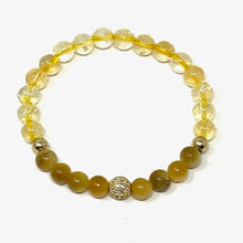 Load image into Gallery viewer, Citrine &amp; Orange Garnet set