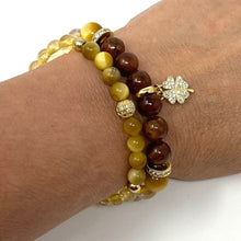 Load image into Gallery viewer, Citrine &amp; Orange Garnet set