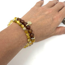 Load image into Gallery viewer, Citrine &amp; Orange Garnet set