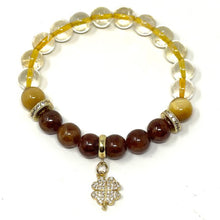 Load image into Gallery viewer, Citrine &amp; Orange Garnet set