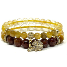 Load image into Gallery viewer, Citrine &amp; Orange Garnet set