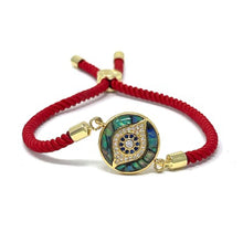 Load image into Gallery viewer, Adjustable red bracelet