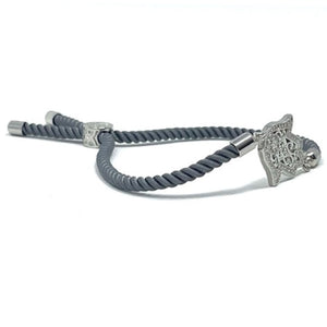 Adjustable grey bracelet