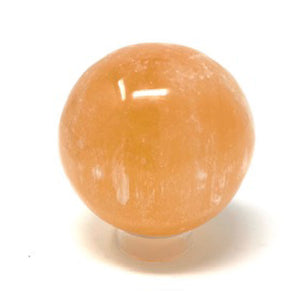 Peach Selenite