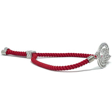 Load image into Gallery viewer, Adjustable red bracelet