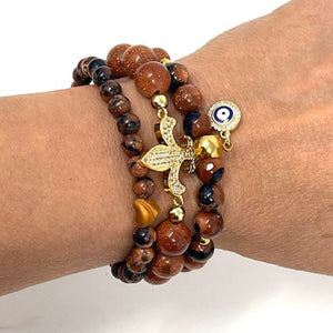 Blue and Goldstone set