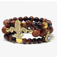 Load image into Gallery viewer, Blue and Goldstone set