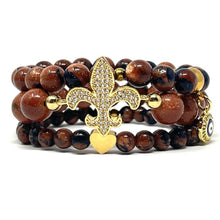 Load image into Gallery viewer, Blue and Goldstone set