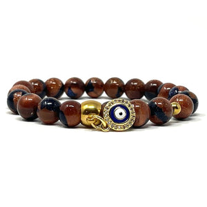 Blue and Goldstone set