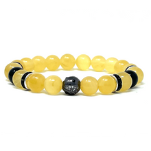 Load image into Gallery viewer, Yellow Calcite &amp; Onyx set