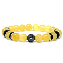 Load image into Gallery viewer, Yellow Calcite &amp; Onyx set