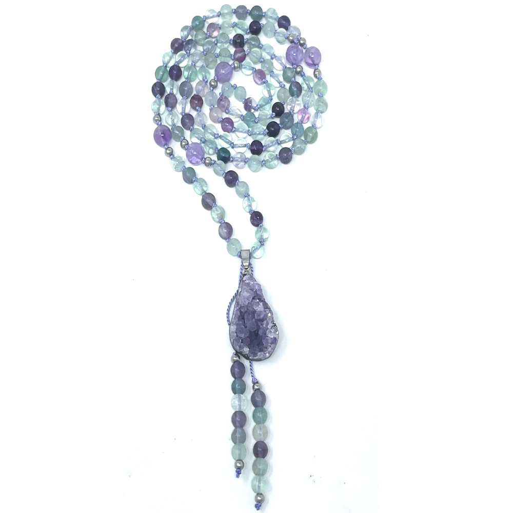 Fluorite 2025 bead necklace