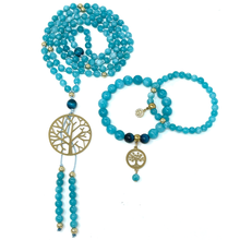 Load image into Gallery viewer, Amazonite Mala Necklace