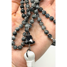 Load image into Gallery viewer, Grey Tiger&#39;s Eye Mala