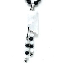 Charger l&#39;image dans la galerie, Obsidian &amp; moonstone Mala Necklace