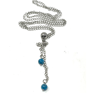 Blue Ocean Apatite Jewelry set