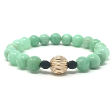 Load image into Gallery viewer, Set Chrysoprase &amp; black Agate