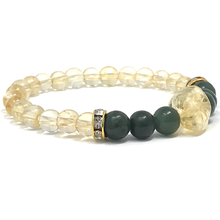 Load image into Gallery viewer, Citrine &amp; Jade Jewelry set