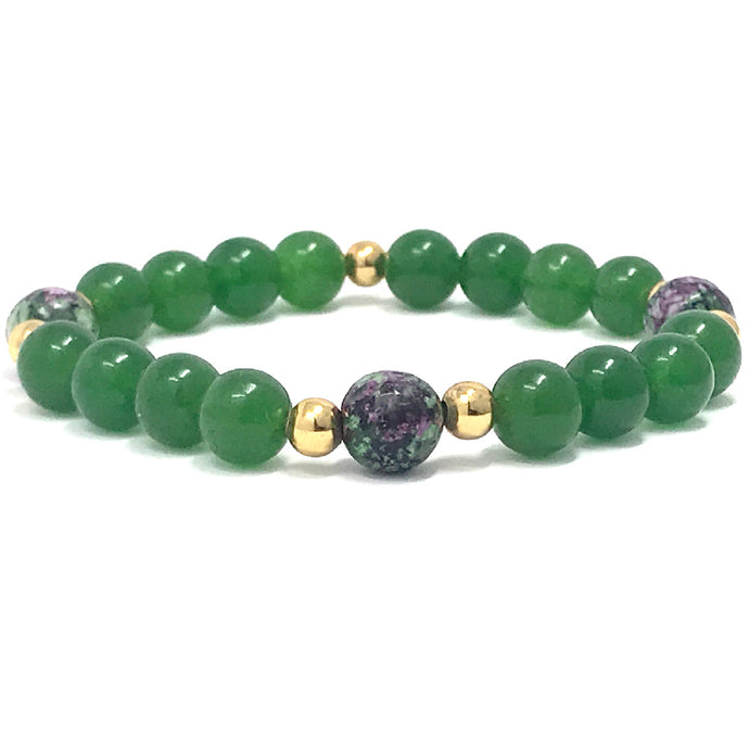 Aventurine & Zoisite