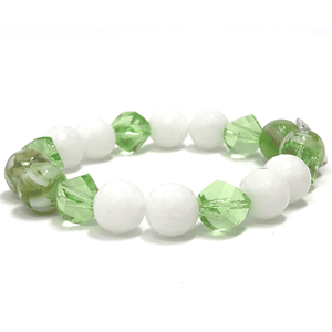 White Jade with Lotus Pendant