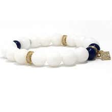 Load image into Gallery viewer, Howlite &amp; Lapis Lazuli Jewelry set