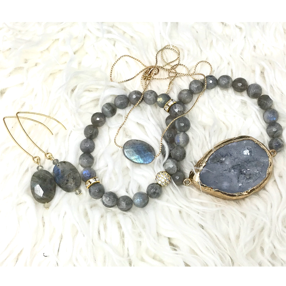 Labradorite Jewelry set
