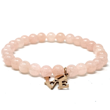 Load image into Gallery viewer, Morganite with love charm