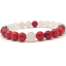 Load image into Gallery viewer, Rose Quartz &amp; Red Coral