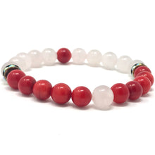Load image into Gallery viewer, Rose Quartz &amp; Red Coral